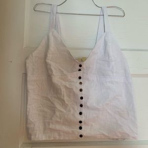 Linen tank top